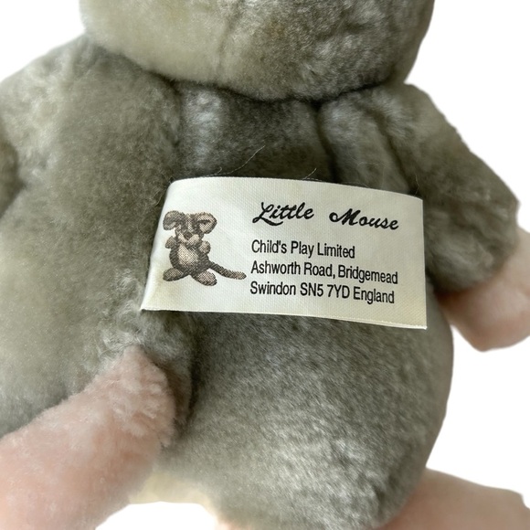 CHILD'S PLAY LITTLE MOUSE (Big‎ Hungry Bear) Approx 6.5" Tall Soft Plush Toy - Picture 5 of 7